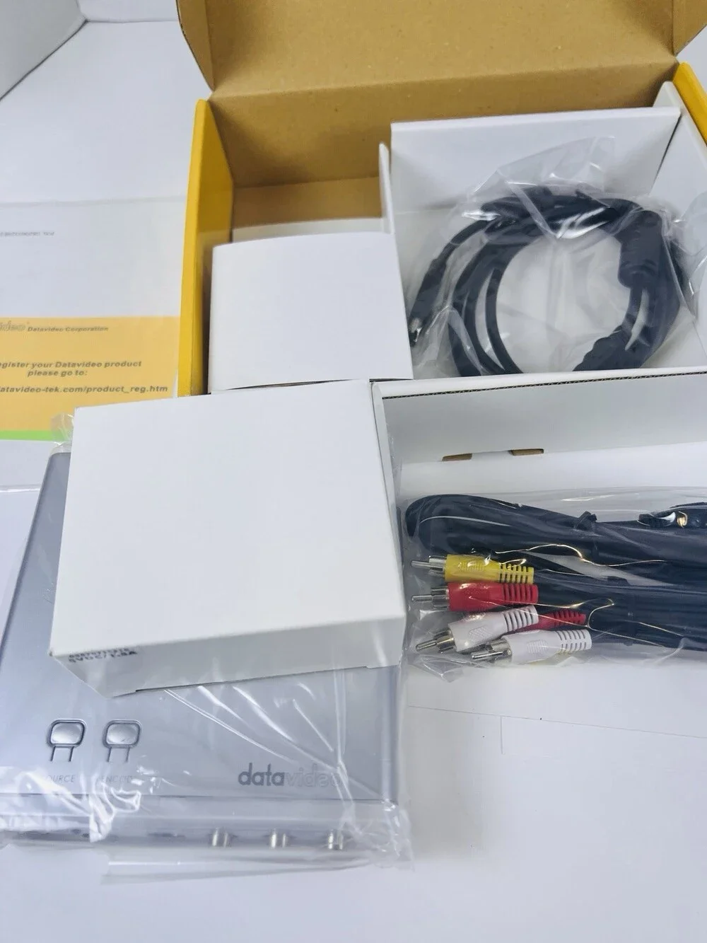Datavideo DAC-100 Bi-Directional Video Converter Open Box Factory Sealed Content